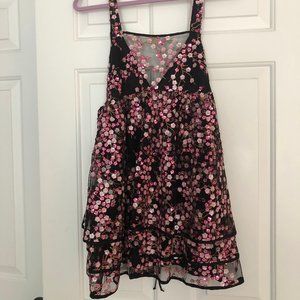 For Love & Lemons Cherry Blossom Mini Dress ( XS )